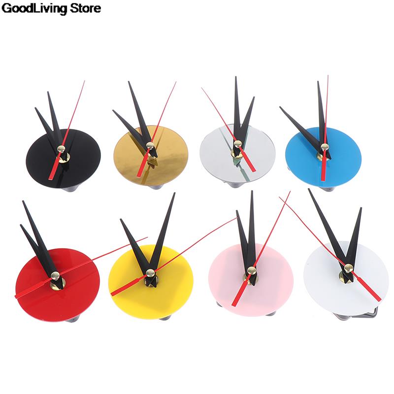 1 PC DIY Wall Clock Quartz Needle 3D Acrylic Wall Clock Cross Stitch Movement Dial Accessories Watch Core Home Decor