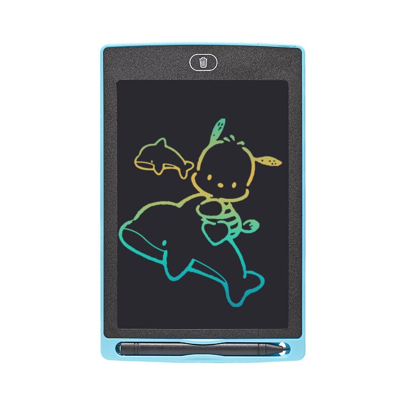 12 inch Digital Writing Tablet LCD Screen Electronic Drawing Tablet Children Writing Drawing Board: 8.5 Inch -Color-Blue