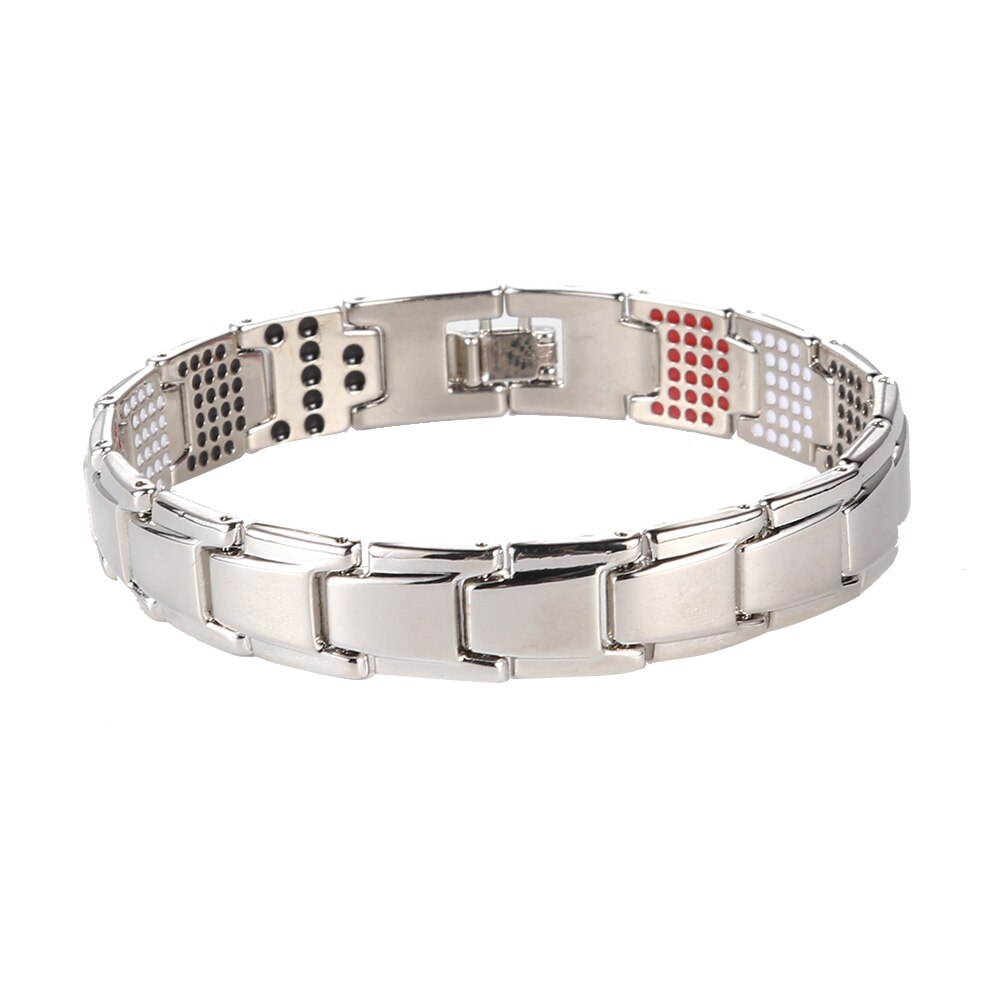 Weight Loss Energy Magnets Jewelry Slimming Bangle Bracelets Twisted Magnetic Therapy Bracelet Healthcare Tool: Sliver