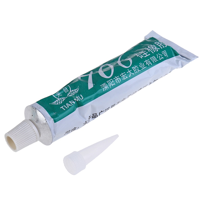 1Pcs 706 Fixed High Temperature Resistant Silicone Rubber Sealing Glue Waterproof Insulating Electronic Sealant