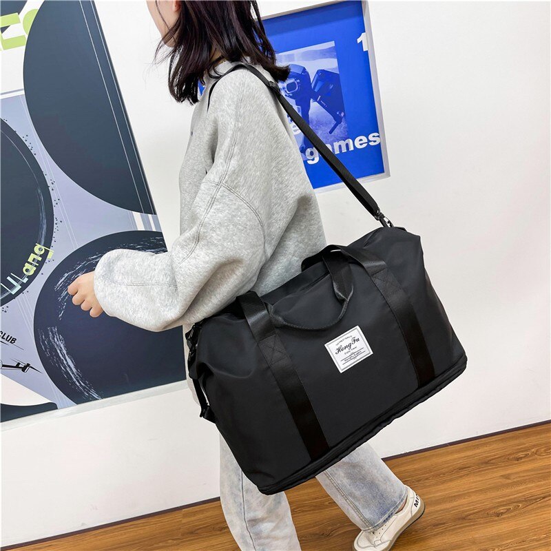 Wasserdicht Sport Fitness Tasche Einstellbare Fitnessstudio Yoga Tasche Große Reisetasche Handtasche für Frauen Wochenende Reisen tasche Bolsa Sack