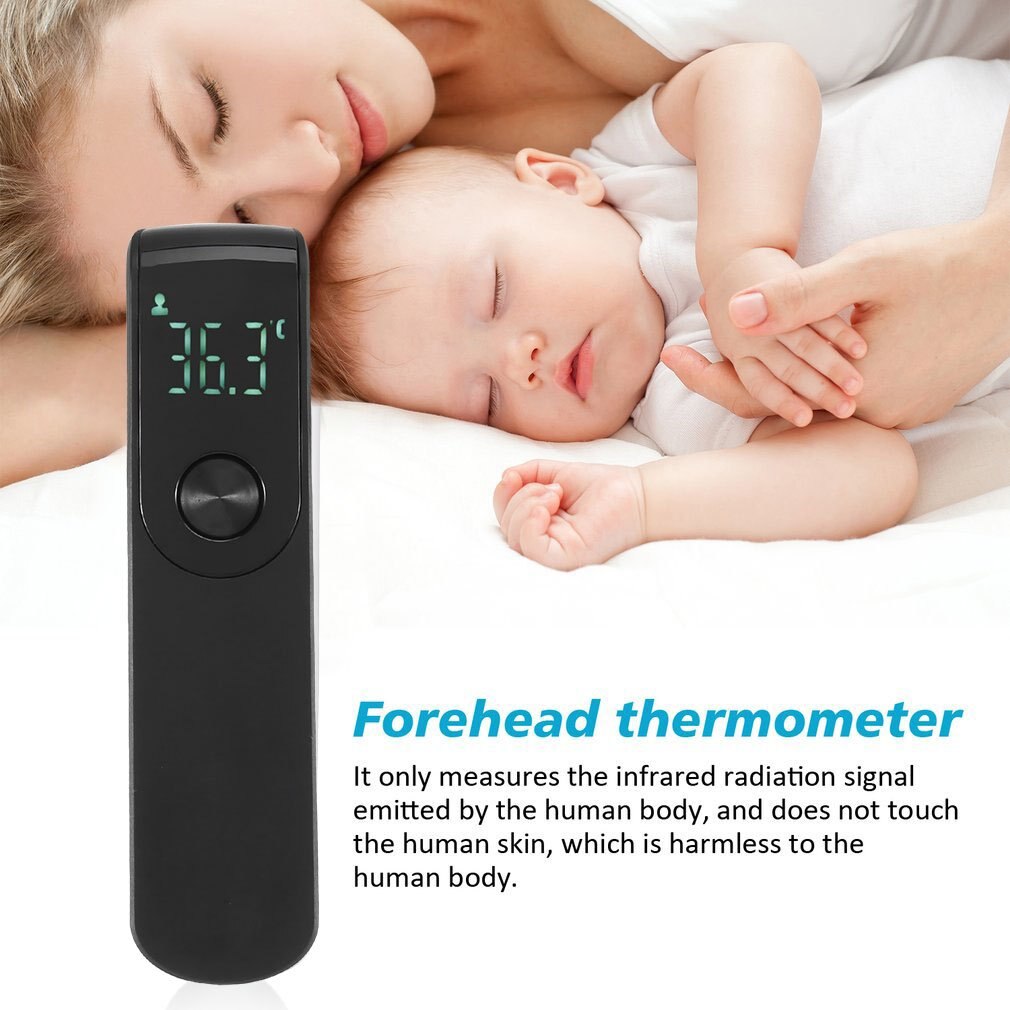 Mini Handige Handheld Infrarood Voorhoofd Thermometer ℃ / ℉ Contactloze Temperatuurmeting Led Digitale Display Gezondheidszorg