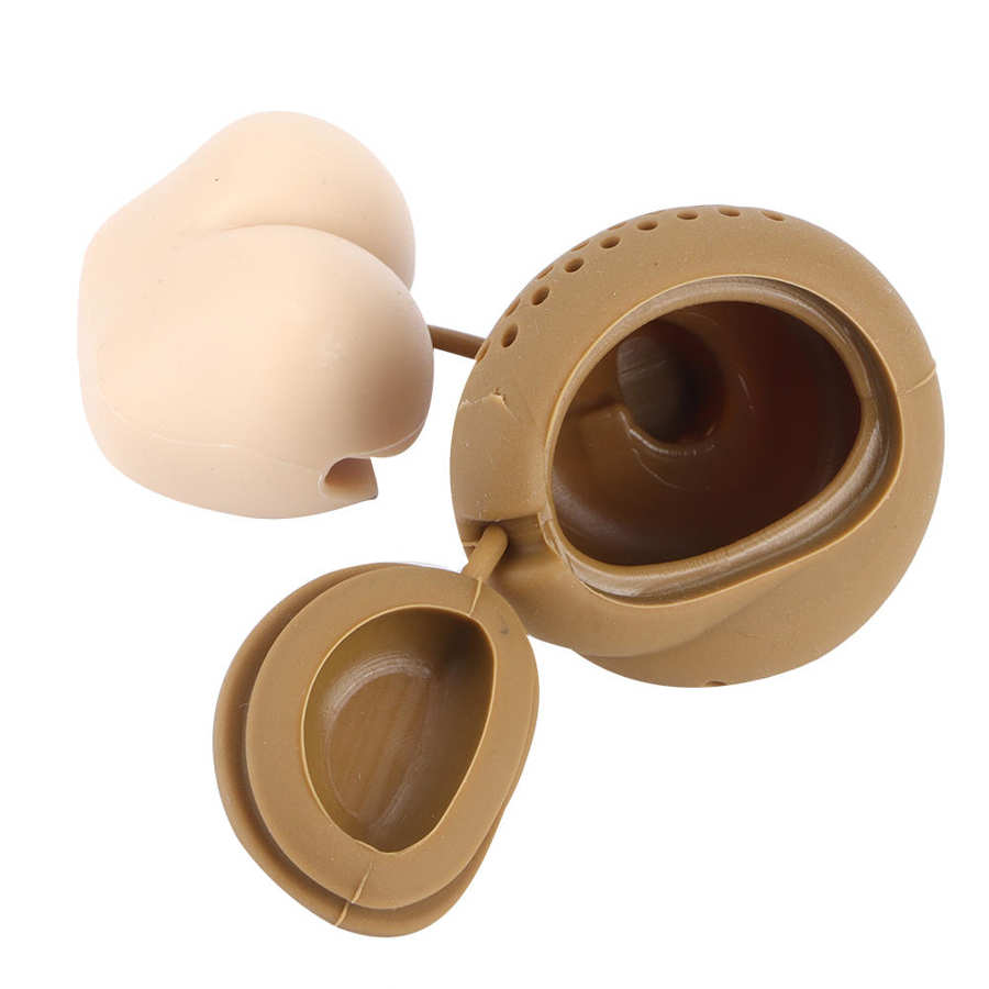 Passoire à thé drôle forme innovante Silicone thé infuseur filtre cuisine à la maison