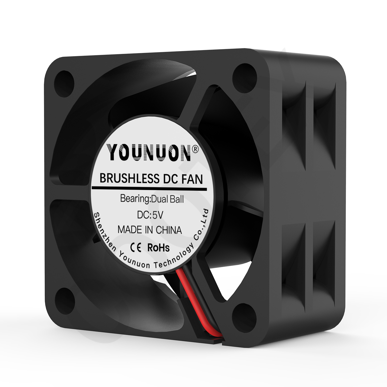2 stk. 40mm 40 x 40 x 20mm kjølevifter,  dc 5v/12v/24v doble kule- og hydrauliske lagre, kjølevifte til 3d skriverkjøling, 4020 vifter