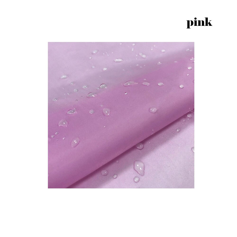 100*150cm färg vattentätt nylon tyg polyesterduk handgjorda paraply drake vimpel utomhus läger tält sätesöverdrag material: Rosa