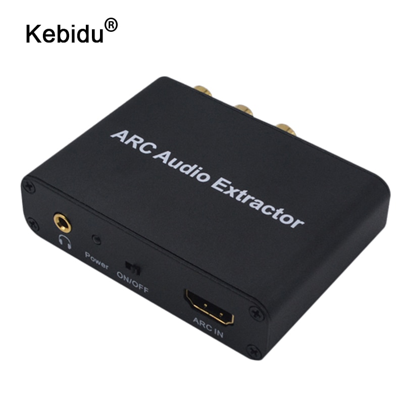 HDMI 1.4 Cable - Aluminum Audio Adapter - Digital to Analog Converter - for Multimedia