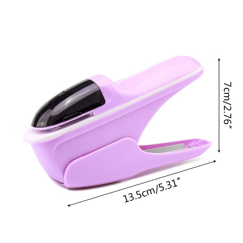 No Staples Nail Free Stapler Mini Cute Paper Book Binding Stapling Machine Stapleless Staplers Stationery Office Supplies