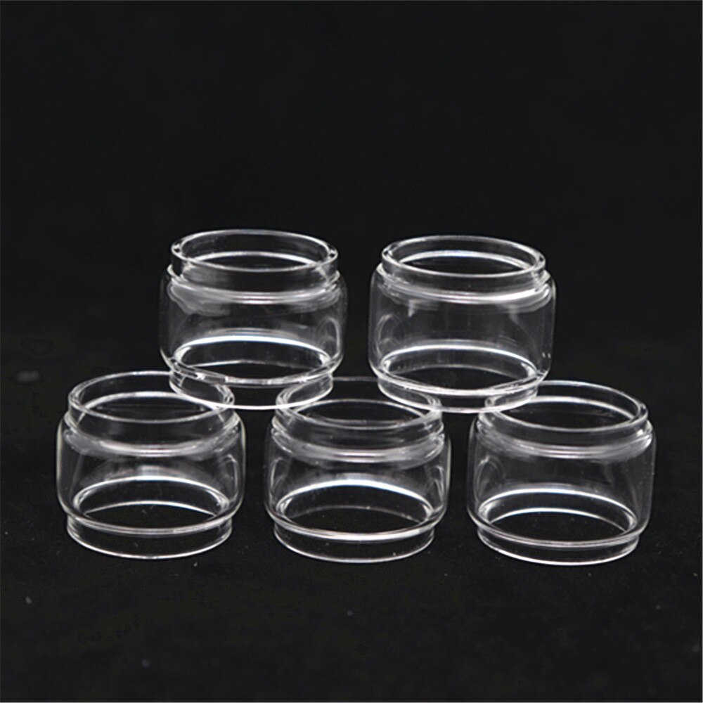 5PCS FATUBE Bubble Glass tube for Crius 2 Dual Single Engine 2 II / Engine NANO / Cube Tank GLASS fatboy Cup: Engine RTA 5.2ml