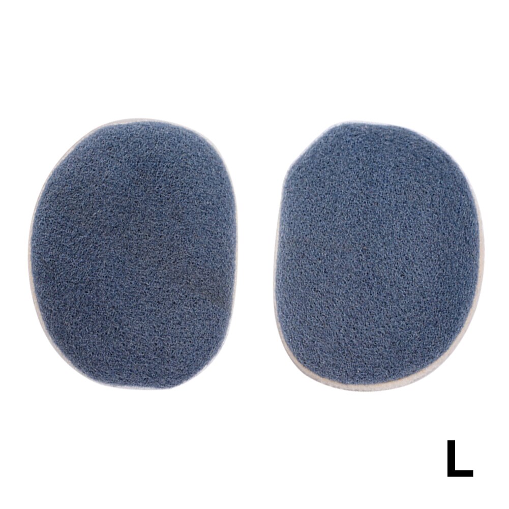 2 pièces hommes femmes Polyester hiver Portable doux bande moins cache-oreilles quotidien antidérapant coupe-vent solide deux pièces chauffantes: Blue L