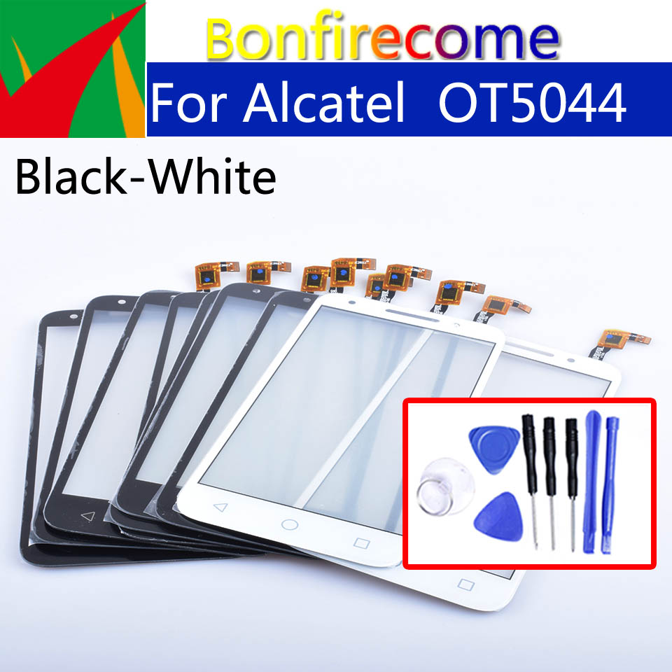 Pantalla táctil para Alcatel One U5 contacto OT5044 OT 5044D5044T 5044Y 5044R Touch Sensor de Panel de pantalla digitalizador de reemplazo de vidrio