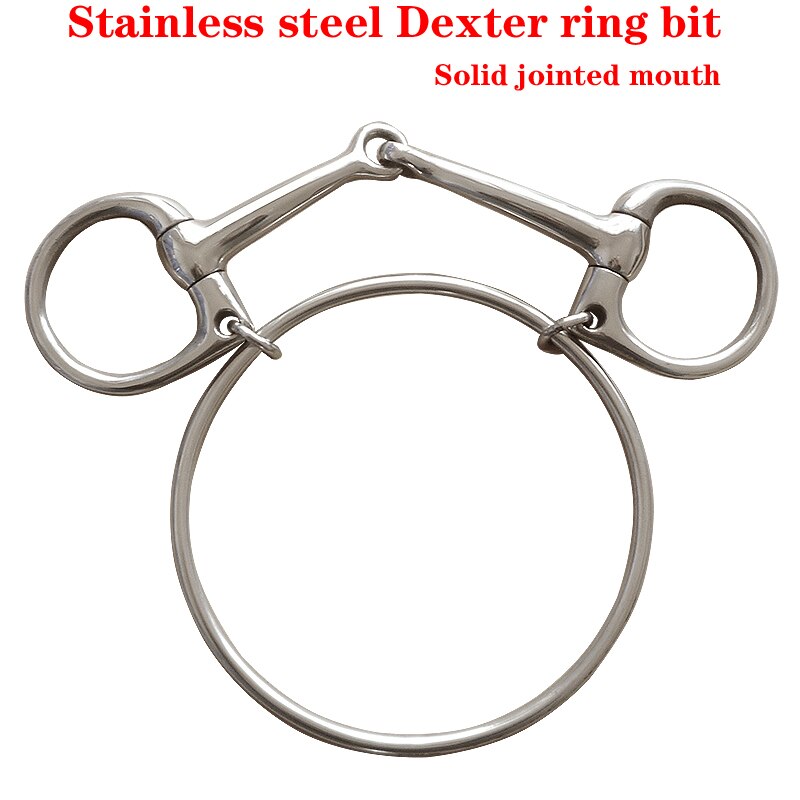 stainless steel Dexter ring bit.Mouth size 5 inch(SBT0201): style A one piece