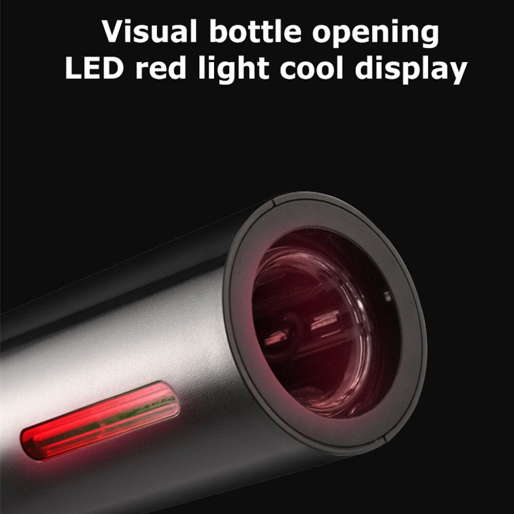 Wine Corkscrew Wine Bottle Opener Rechargeable USB Charging Jar Opener Automatic Kitchen Tools Supplies Electric Corkscrew