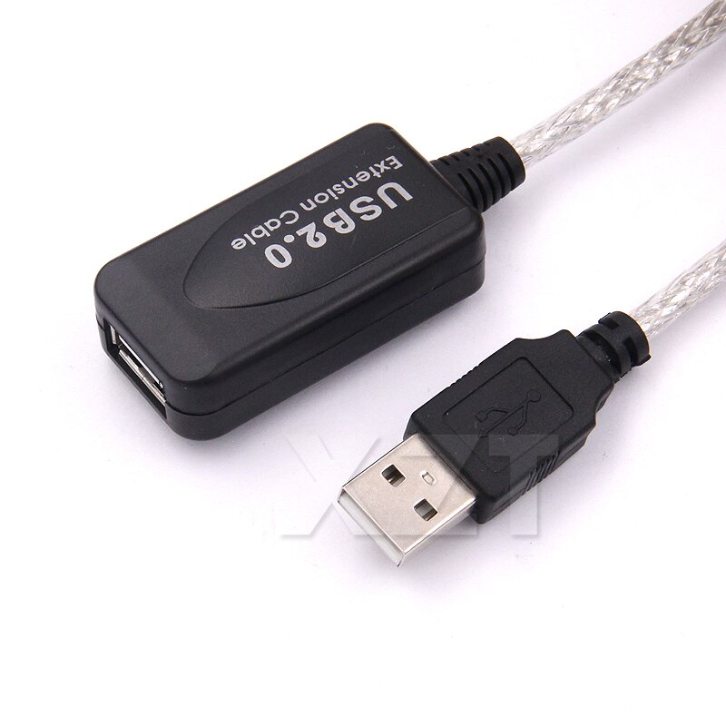 Cable adaptador USB 2,0 macho a hembra, repetidor activo, HY1378