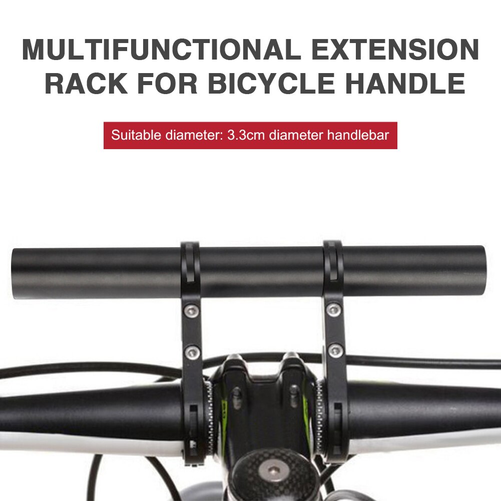 Bike Headlight Clamp Extension Bracket Multifunction Bicycle Handlebar Extender Biking Portable Dustproof Cycling Parts