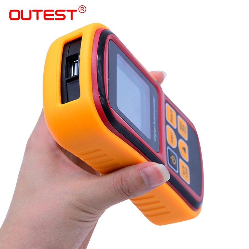 GM8901 0 ~ 45 mt/s Hohe Genauigkeit Anemometro LCD Display Digital-Anemometer Wind Meter Air Velocity Temperatur Meter
