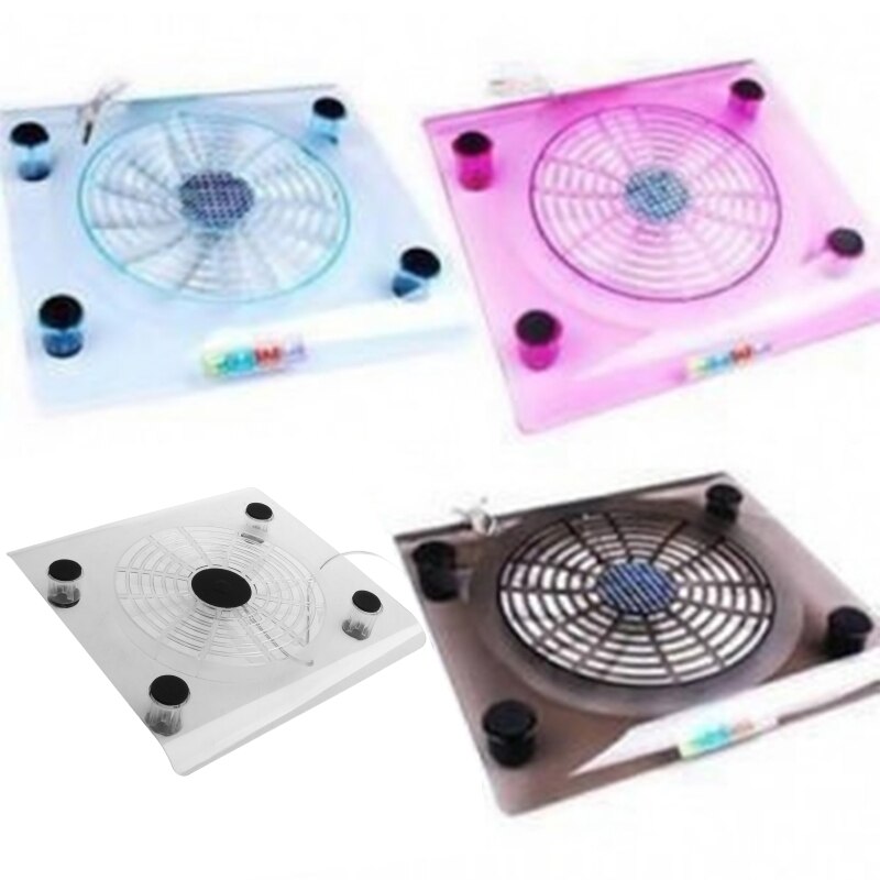 Laptop Cooler Usb Cooling Grote Fan Led Light Cooler Pad Stand Voor 15 \ "Pc Notebook