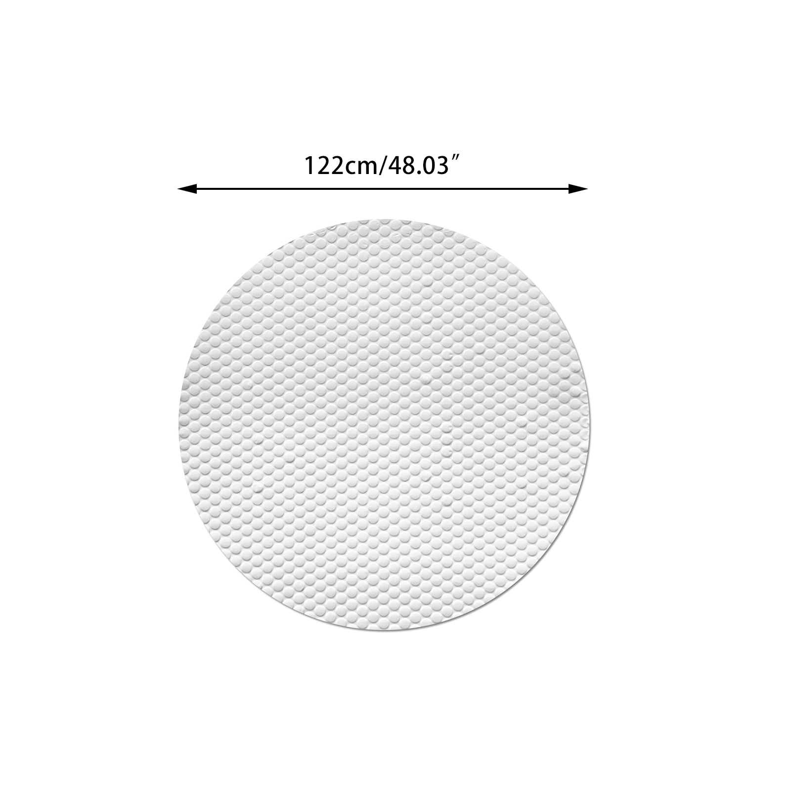 Covers For Swimming Pool Waterproof Swimming Pool Tub Dust Cover Outdoor Ubble Film Blanket Accessory Pool Cover: 48inch