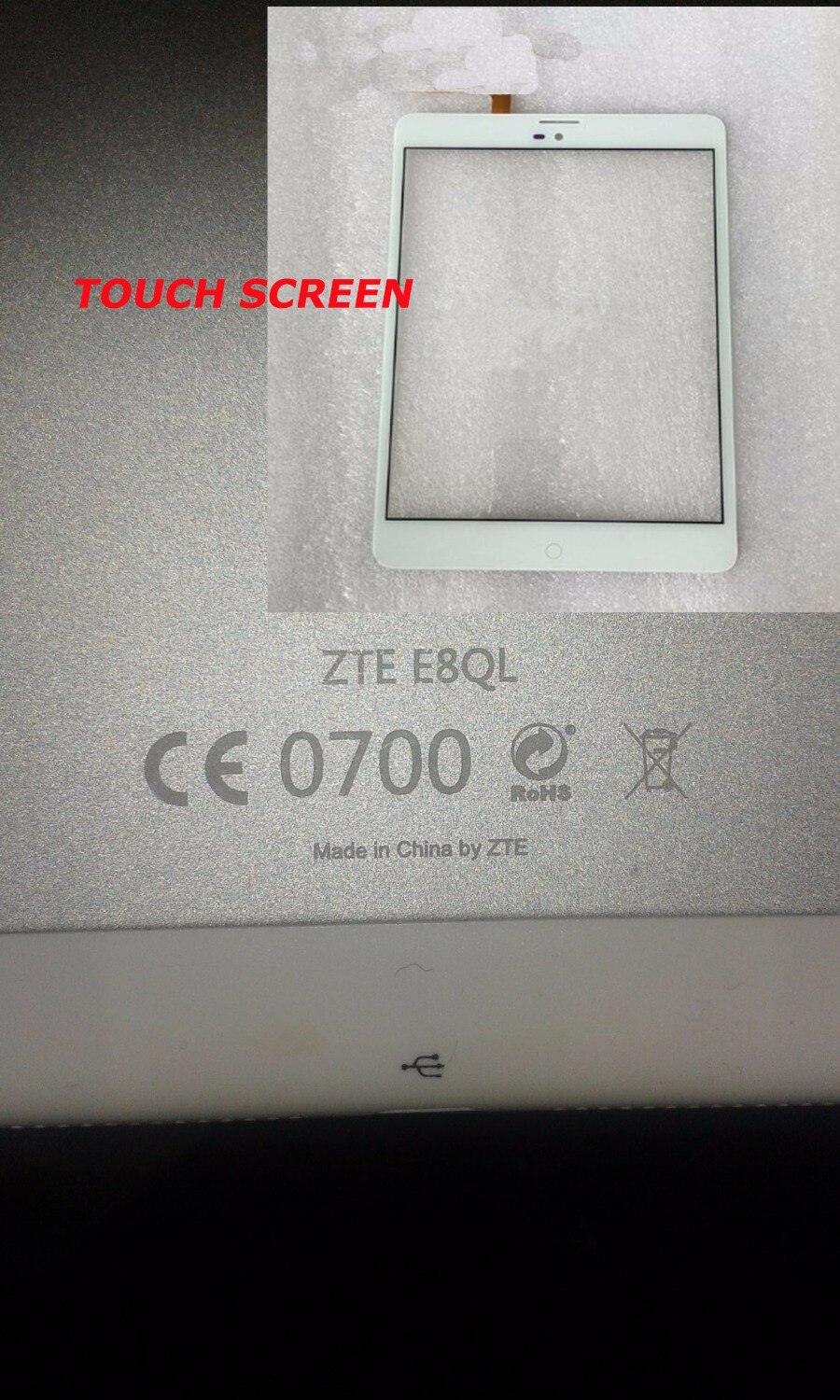 Tablet Pc Voor Zte E8QL Touchscreen Digitizer Glas Sensor
