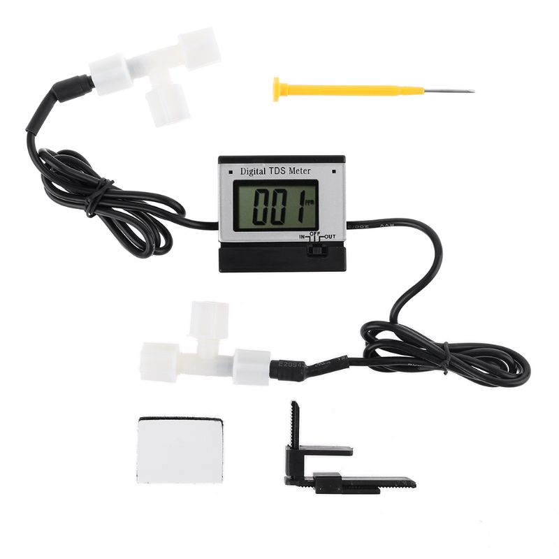 Digital tds meter 0-1999 ppm vandmonitor tester dobbeltvejs højt niveau probe 1mg/ l ppm nøjagtighed  +/-2%