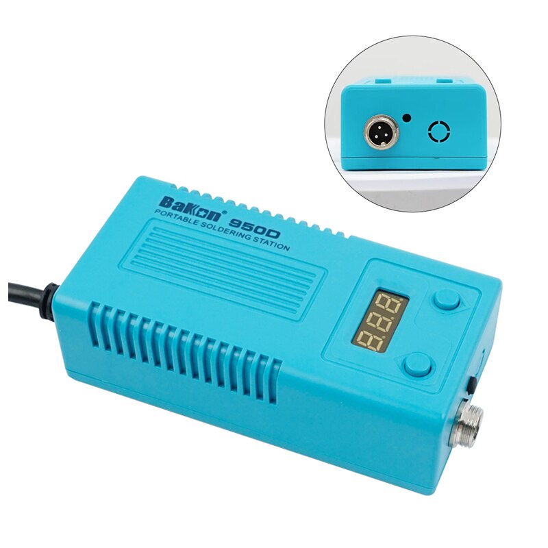 BAKON 950D przenośna stacja lutownicza 75W regulacja temperatury elektryczna lutownica z T13 końcówka lutownicza narzędzie naprawcze robić spawania