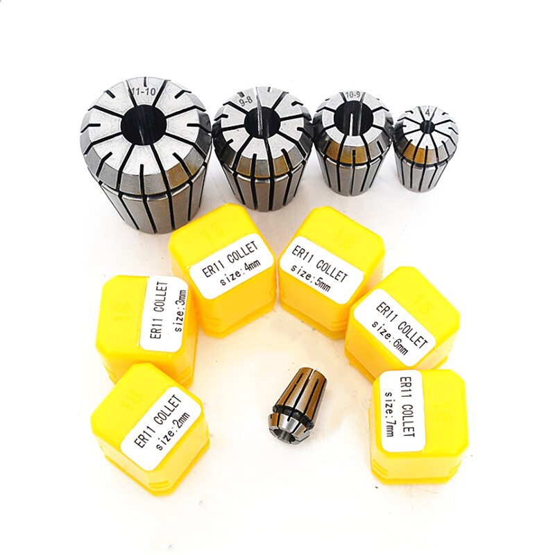Jeu De Pince s à Ressort De Précision ER11, Pour Outil De Aisage CNC Pince Cable