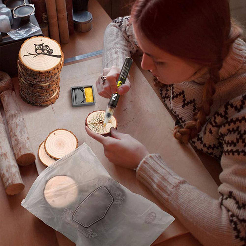 przypiekać znacznik spalanie pióra drewniane DIY rękodzieło projekt pirografia markery narzędzia robić malowania prezenty szkoła biurowa dla majsterkowiczów projekty z drewna