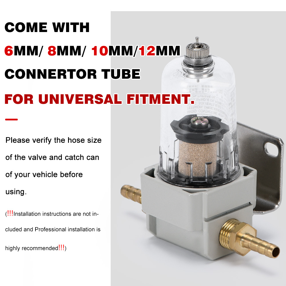 Tanque de captura de aceite de motor Universal, puede filtrar las impurezas, accesorios para automóviles, PQY-OST01,