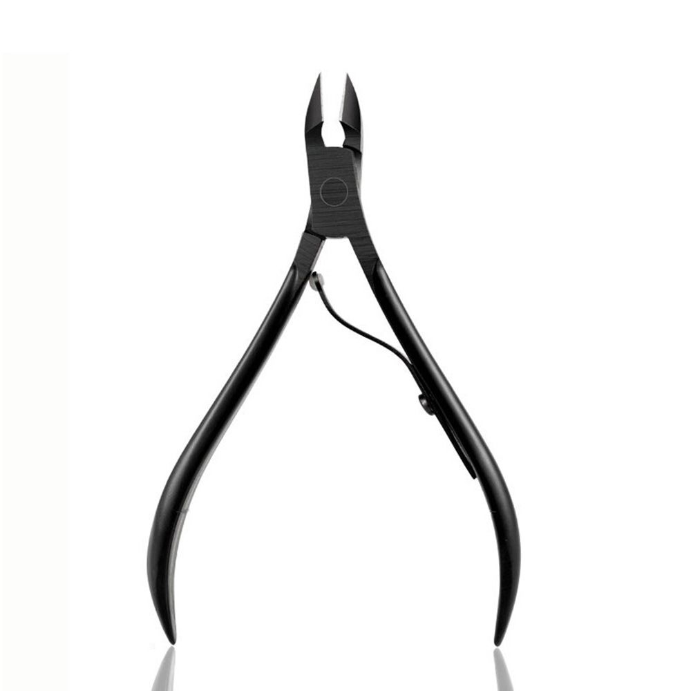 Steel Colorful Titanium Manicure Onychomycosis Nail Tools Eagle Beak Pliers Nail Cuticle Nipper Dead Skin Remover: -style 7