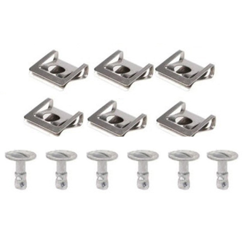 20pcs Car Accessories Engine Undertray Underbody Shield Clips Door Strips Fit For A3 A4 A6 A8 For Car Chassis Components