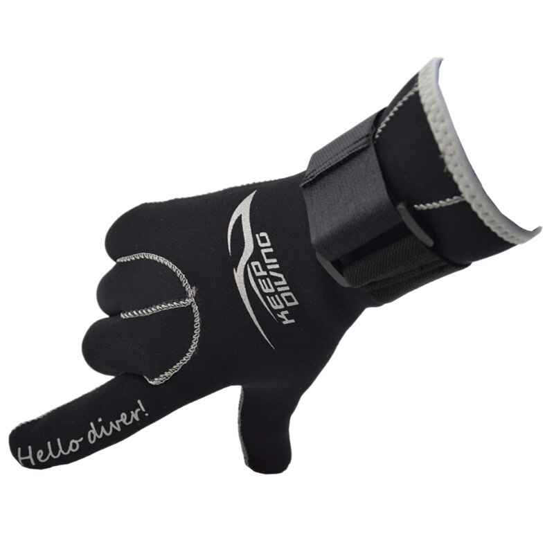 Guantes de neopreno para Buceo, antiarañazos, mantener el calor, traje de neopreno, Material de natación, pesca submarina, equipo de buceo de 3MM