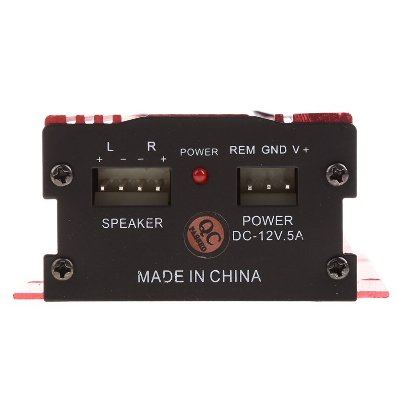 Mini Hi-Fi 500W 2 Kanaals Stereo Versterker Voor Auto Auto Motorfiets Winkelen