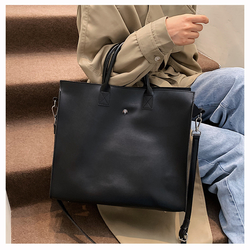 Bussiness Style Women High Capacity Briefcase Shoulder Bags Tote Female OL Classic HandBags Bolsas