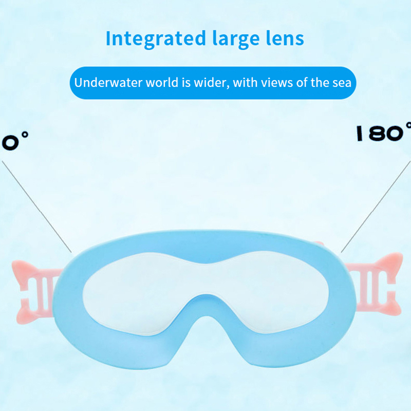 Kinderen Zwemmen Bril Professionele Zwembril Zwemmen Bril Anti-Fog Uv Bescherming Jongens/Meisje Waterdichte Siliconen Brillen