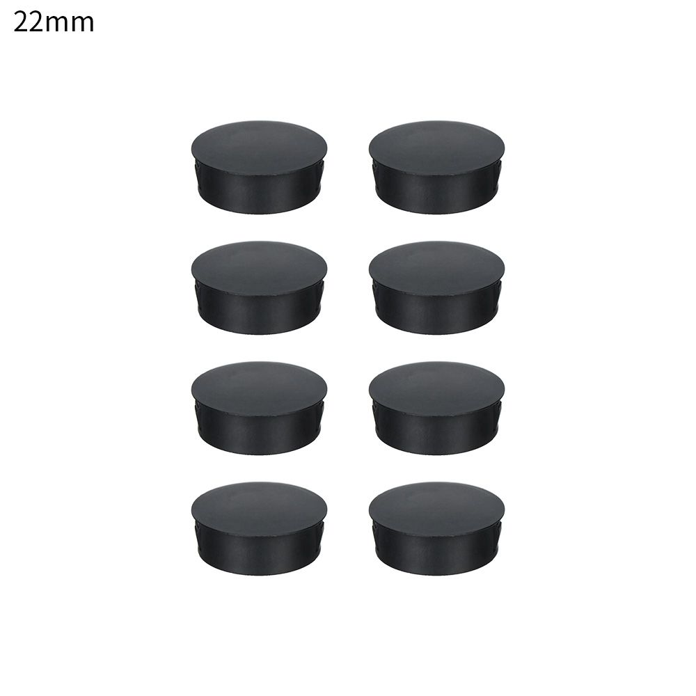 Plastic Hole Decorative Cap Caps Protector Floor Protection Blanking End Caps Pipe Plug Cover Hole Plug Furniture Feet: 22mm