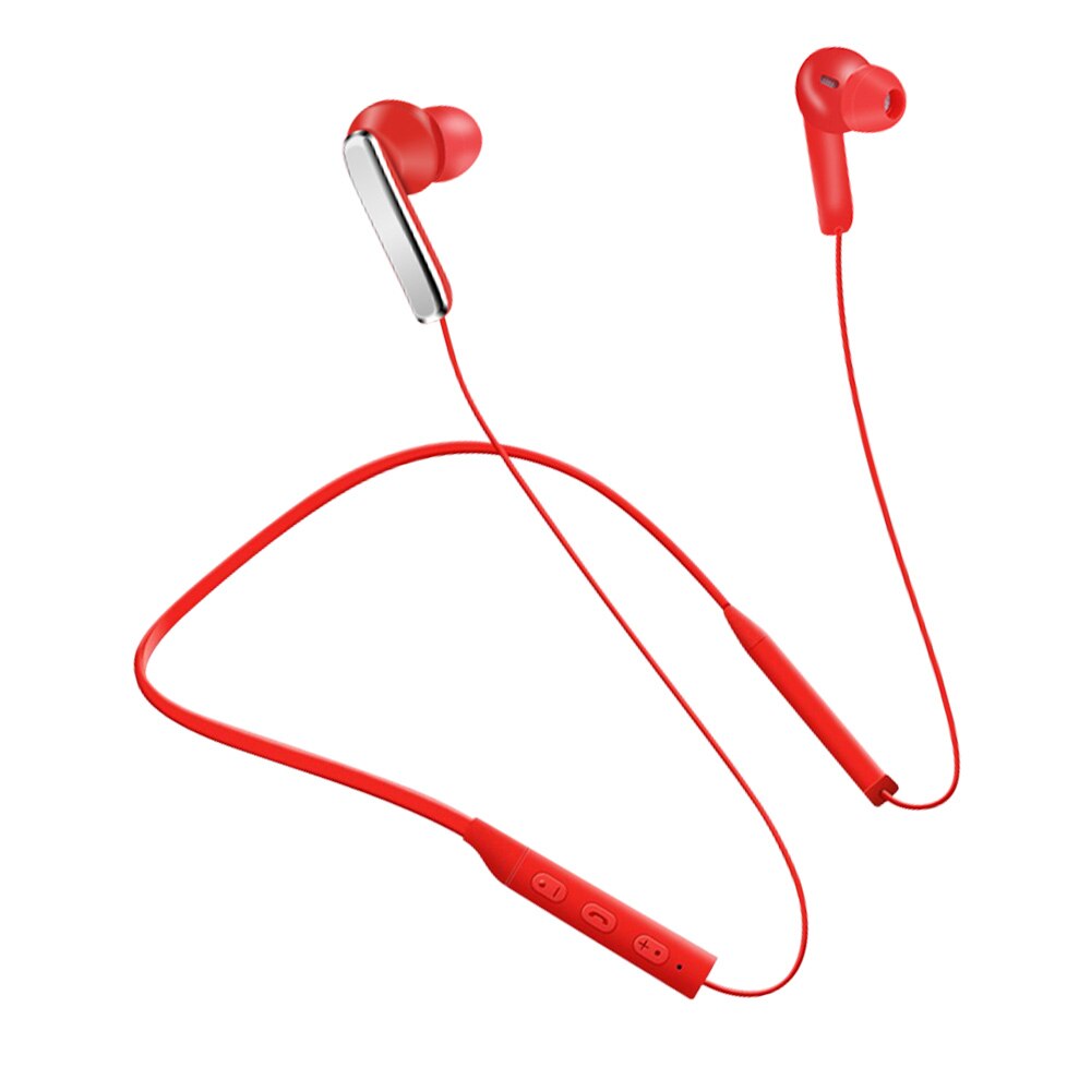 G13 Draadloze Bluetooth Oortelefoon Magnetische Stereo Sport Headset IPX7 Waterdichte Draadloze Headset Met Microfoon Voor Smartphones: Rood