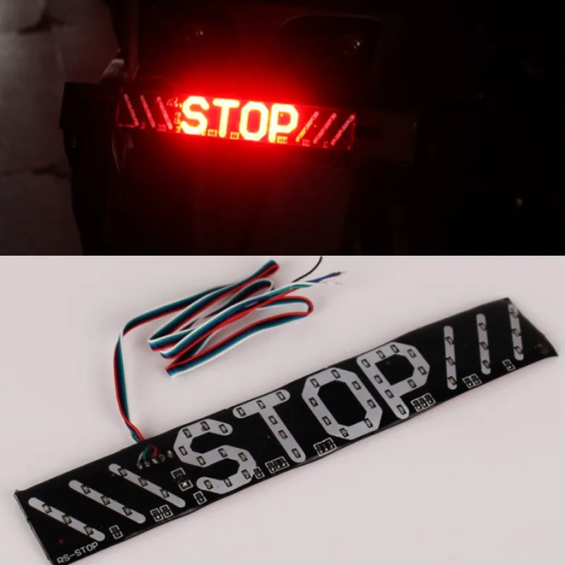 Motor Richtingaanwijzers LED Knippert Rem Knipperlicht Rijden Stop Signaal Achterlicht Directionele Accessoires Voor Motorfiets