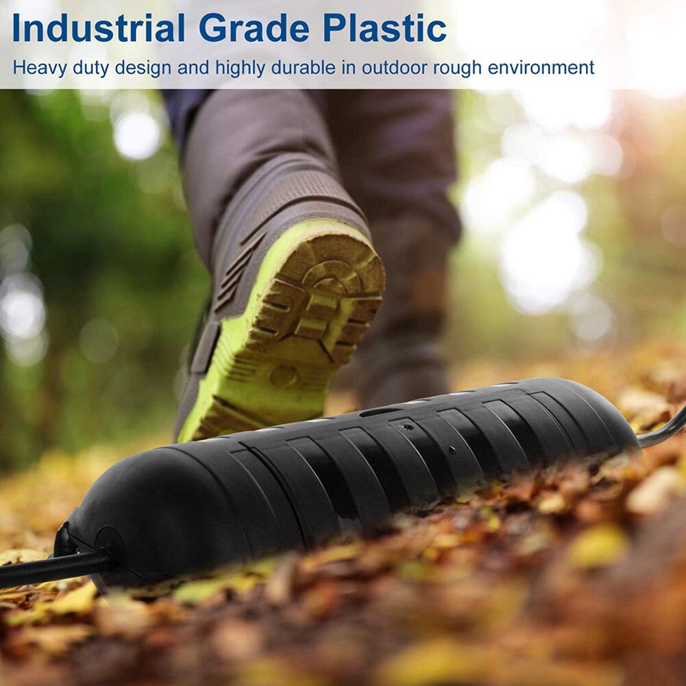 Outdoor Waterproof Heavy Duty Easy Apply Anti UV Safety Plastic Seal Enclosure Extension Cord Cover Electrical Connection Box