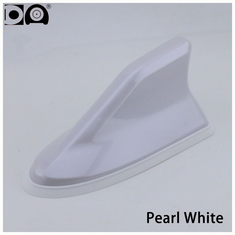 Pour Renault Clio 4 3 2 1 voiture aileron de requin antenne signal fort FM/AM antennes étanche bande de caoutchouc voiture-style décoration de toit: pearl white
