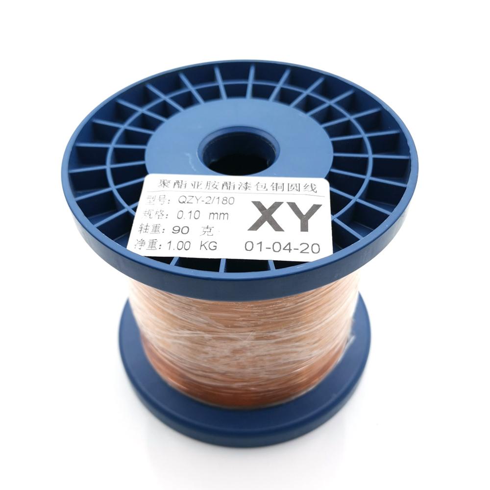 enameled wire QZ-2/180°C Coil Copper Wire 0.1mm 0.17mm 0.19mm 1.0mm Cable Copper Wire Magnet Wire Enameled Copper Winding Wire