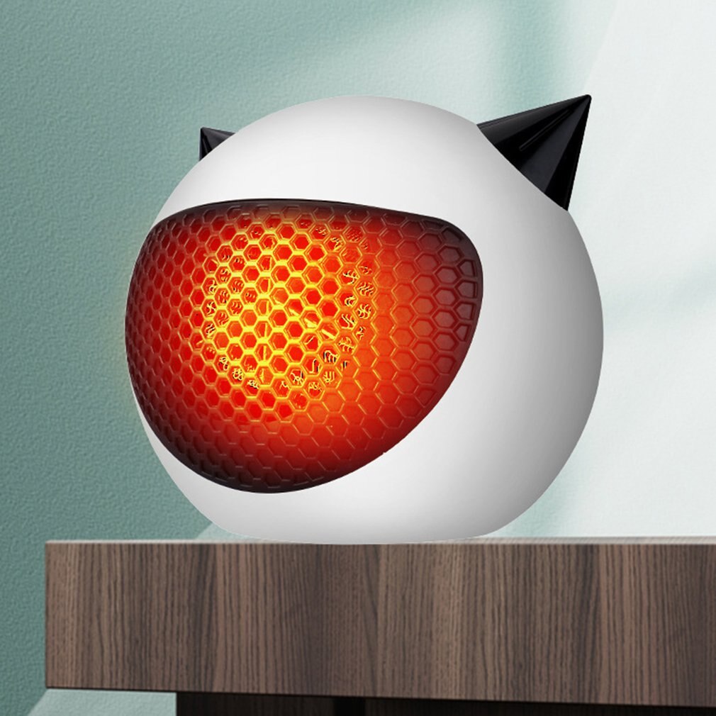 Fan Heater Little Devil Heater Speed Mini Heater Thuis Desktop Kleine Draagbare Elektrische Kachel