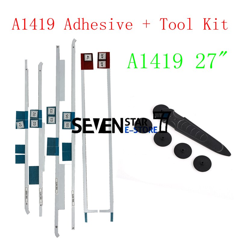 GOU Display Adhesive Strip Sticker Tape/Tools Repair Kit for iMac A1419 A1418 21.5" 27" -2017years LCD Screen Adhesive Strip: 1PCS / 27 Adhesive and Tool