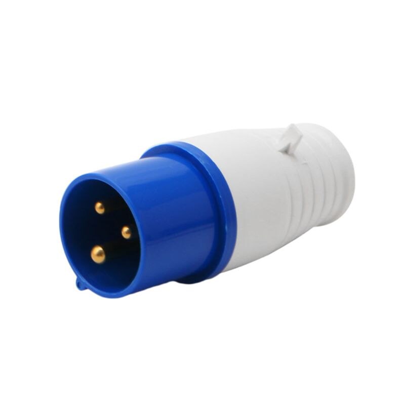 16 amp 3 ben industristik 220-250v vejrbestandige  ip44 2p+e 3 fase 16a y4qc