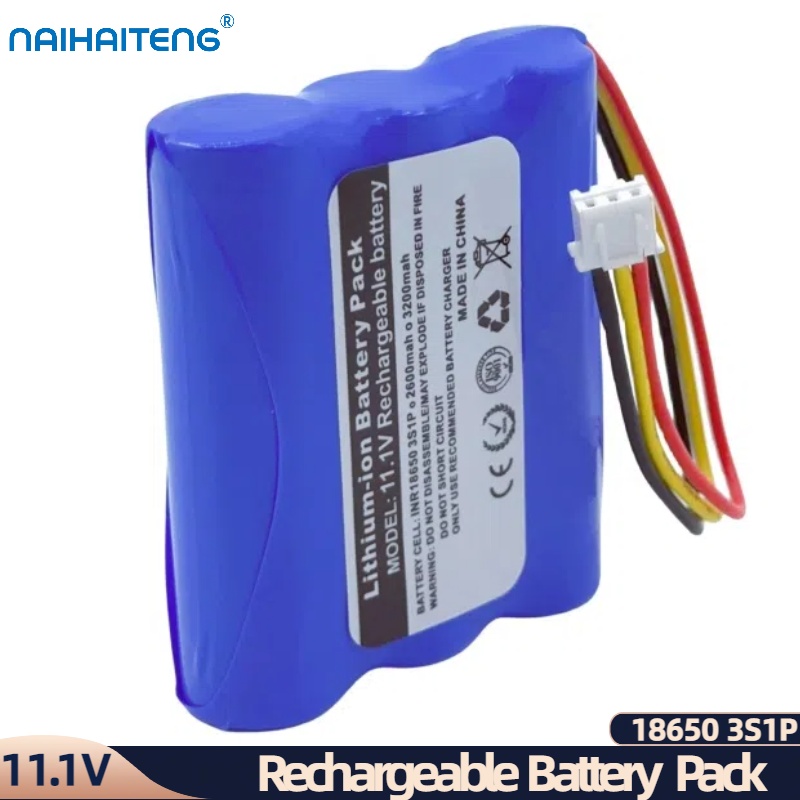 11.1V 10.8V 2600mAh 3200mAh 18650 Li-ion Rechargeable Battery Pack For DOCKIN D Fine 50W HiFi Bluetooth Speaker Backup