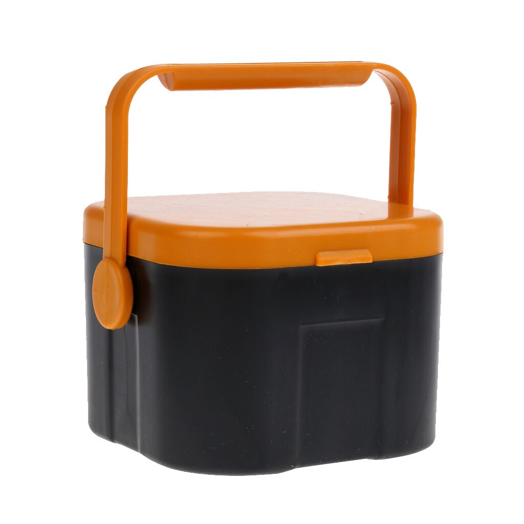 Live Bait Box Worms Earthworm Holder Container Fishing Tackle Case with Clip