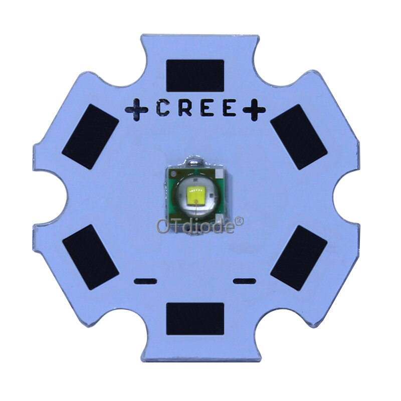 20pcs Cree XPC XP-C Q5 3535 SMD 1W LED Emitter Diode Neutral White Cool White Warm White with 20mm 16mm 12mm 8mm PCB