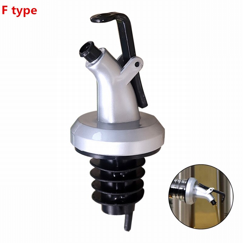 Hoomall, 1 pieza, tapón al vacío de acero inoxidable para botellas de vino, tapón hermético para botellas de vino de para almacenamiento, tapón para botellas: F