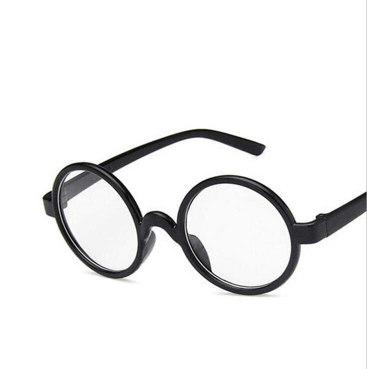 Ronde Zonnebril Kids Meisjes Jongens Kinderen Zonnebril PC Uv-bescherming Brillen Eyewear Mode Colorframe: black frame mirror