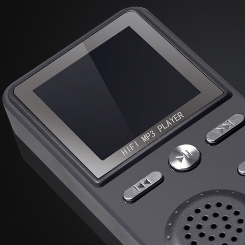8gb mp3- player-metall-hifi-player mit verlustfreier wiedergabe,  mp3 sport-musikplayer, multifunktions-fm-uhr, recorder und lautem stereoklang