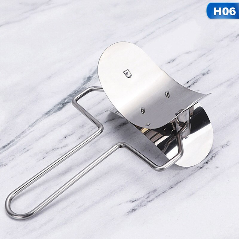 Stampo per polpette in acciaio inossidabile stampo per pasta piedino per alimenti cinesi Jiaozi creatore stampo per cottura stampo per pasticceria utensili da cucina: 06