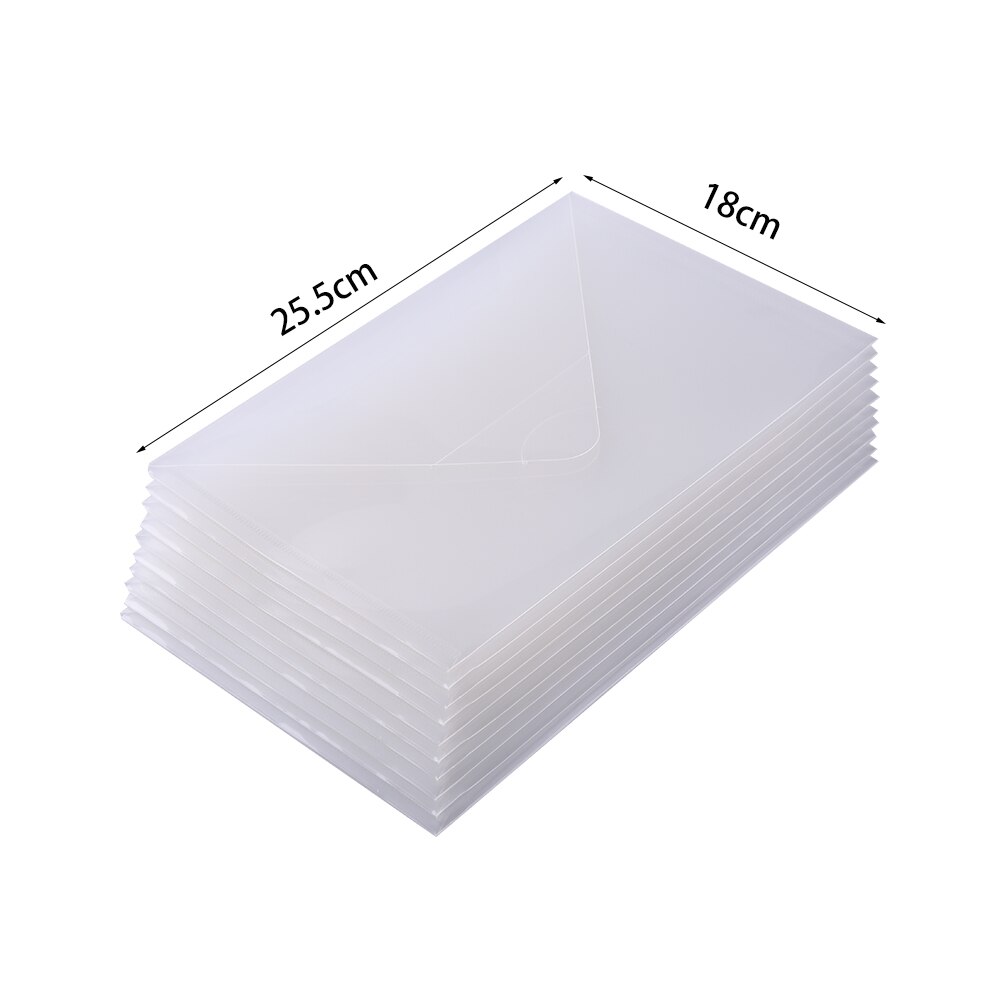 10Stck Schneiden Stirbt Briefmarken Organizer Taschen Klar Umschläge Scrapbooking Schablone Organisatoren Dekorative DIY Schimmel Lagerung Spielereien: 18x25.5CM